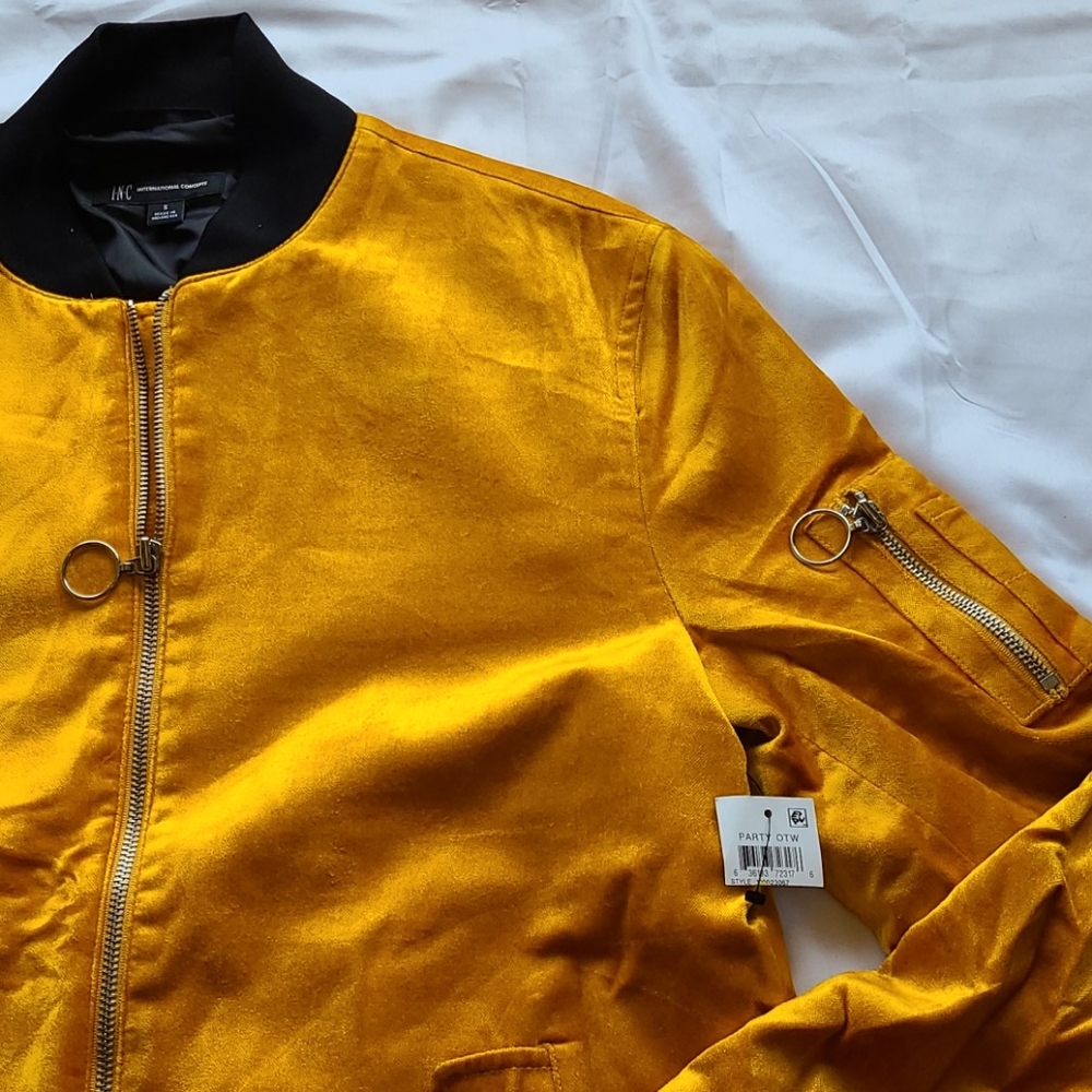 Inc bomber jacket gold - Picture 8 of 16